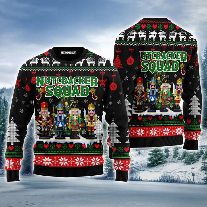 Nutcracker Squad Ugly Sweater For Men & Women, Perfect Outfit For Christmas New Year Autumn Winter