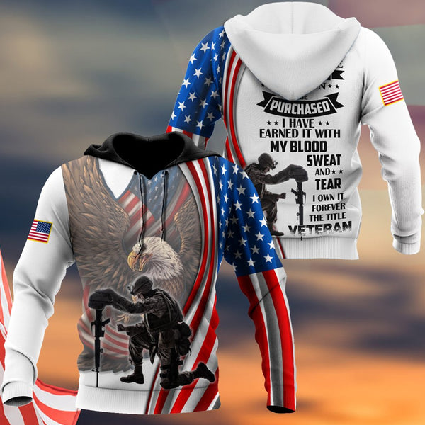 I Own It Forever The Title Veteran US Veteran 3D All Over Print | Adult | HP3249