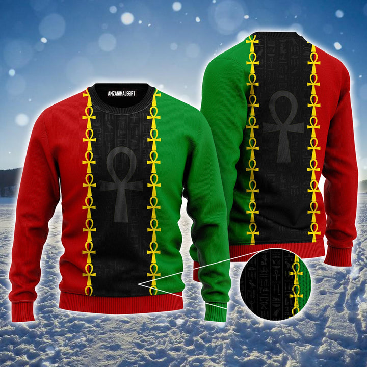 Christmas Ugly Sweater, African Ugly Sweater, Family Christmas Ugly Sweater For Men & Women, Perfect Gift For Christmas, Friends, Family Uniforms