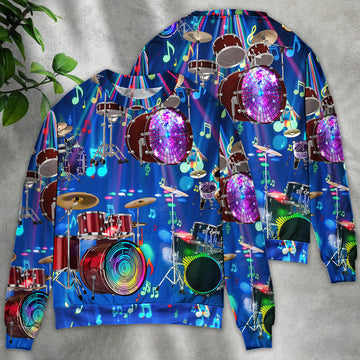 Drum Is My Life Light Neon Style 3D All Over Print | Adult | HP3120