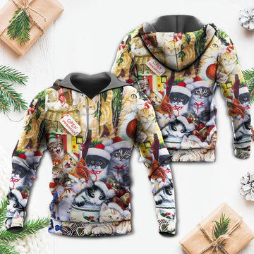 Christmas Cat Love Xmas 3D All Over Print | Adult | HP3132