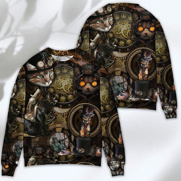 Cat Steampunk Art It's All About Magic 3D All Over Print | Adult | HP3083