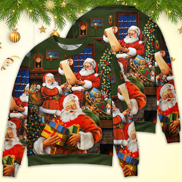Christmas Santa Claus Gift For Xmas Art Style 3D All Over Print | Adult | HP3170