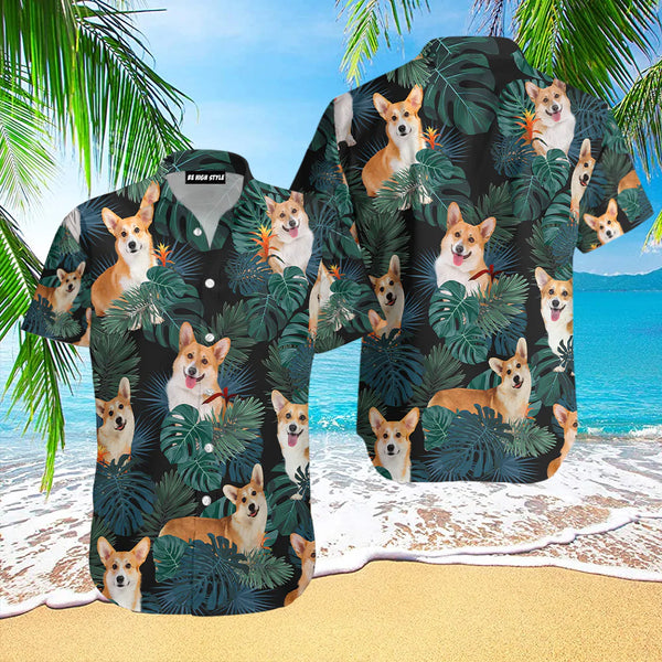 Love Corgi Hawaiian Shirt | HW3540