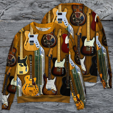 Guitar Vintage Basic Style 3D All Over Print | Adult | HP3138