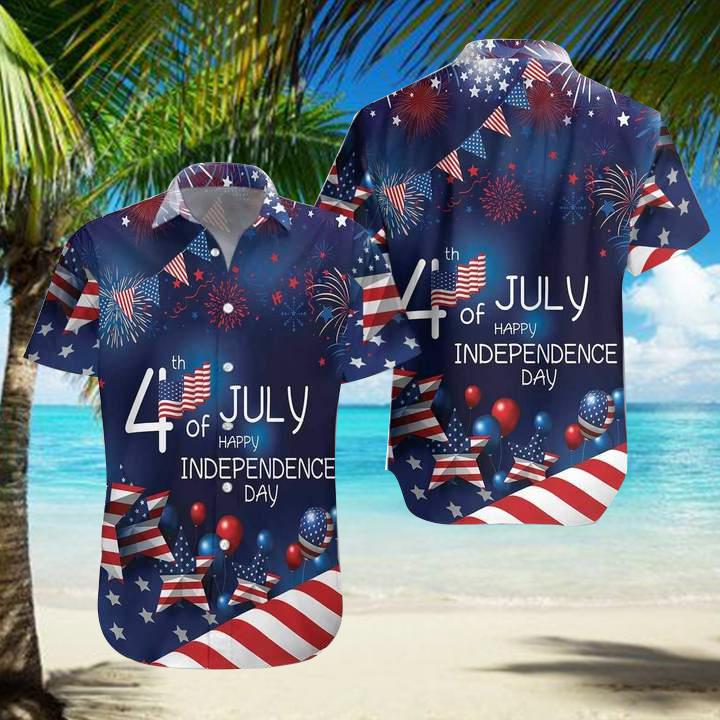 4th July US Independence Day Hawaiian Shirt | For Men & Women | Adult | HW5663-BehighStyle