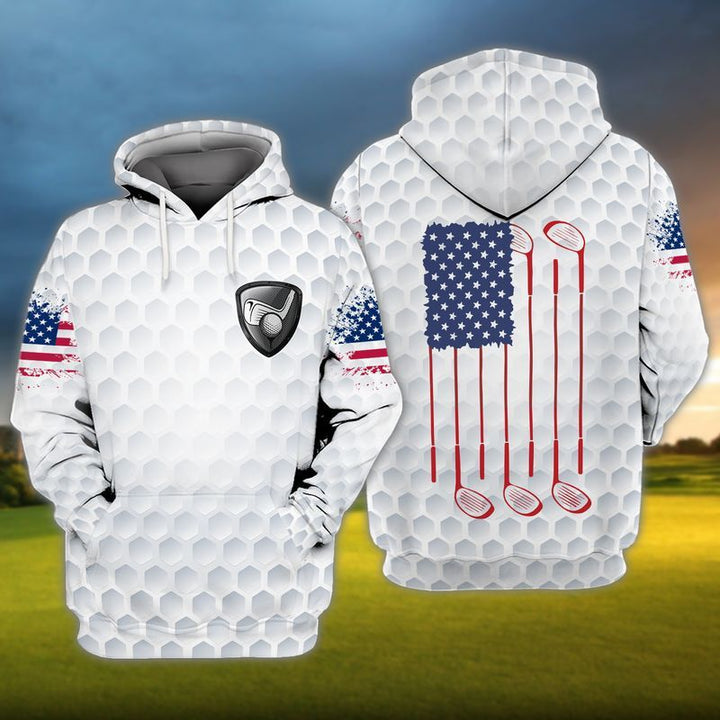 4th Of July Golf Sports 3D All Over Print | For Men & Women | Adult | HP1364-BehighStyle