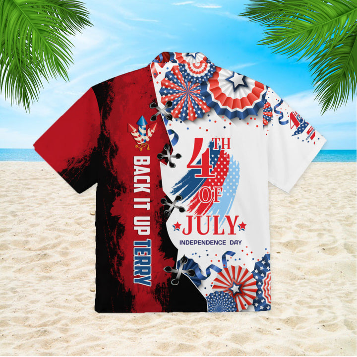 4th Of July Independence Day Back It Up Terry Hawaiian Shirt | For Men & Women | HW1166-BehighStyle