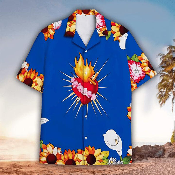 Valentine Heart Hawaiian Shirt | HW3478