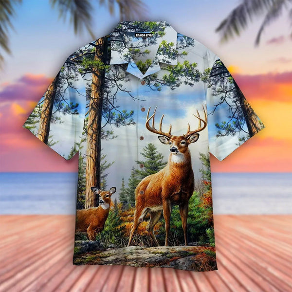 Love Deer Hunting Hawaiian Shirt | HW3542