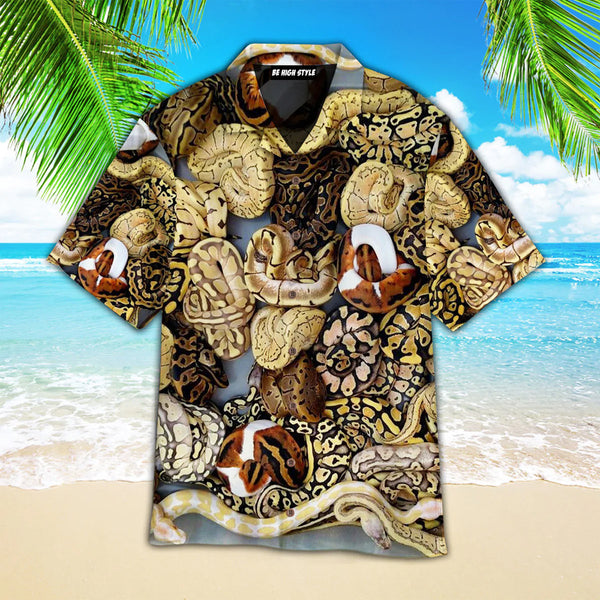 Beautiful Python Aloha Hawaiian Shirt | HW3559