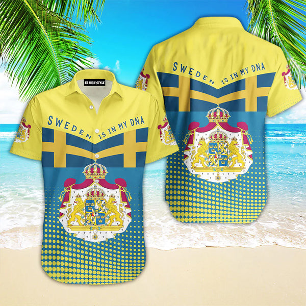 Sweden Is In My DNA Aloha Hawaiian Shirt | HW3561