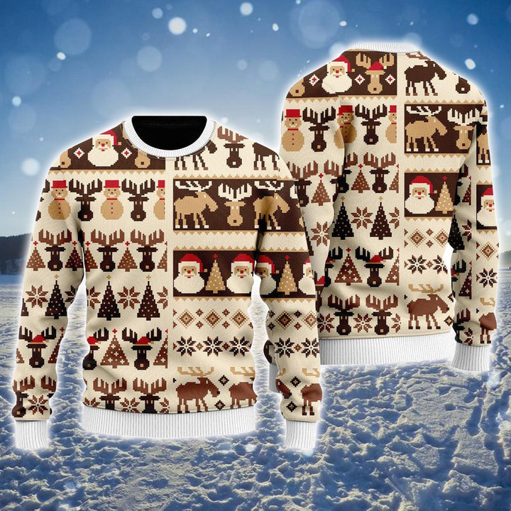 Merry Christmas Ugly Sweater For Men & Women, Perfect Outfit For Christmas New Year Autumn Winter