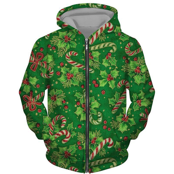 Christmas Candy Cane 3D All Over Print | Adult | HP2897
