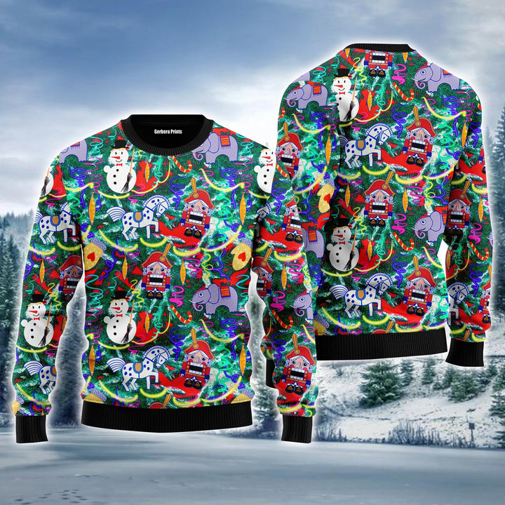 Nutcracker Party Ugly Sweater For Men & Women, Perfect Outfit For Christmas New Year Autumn Winter