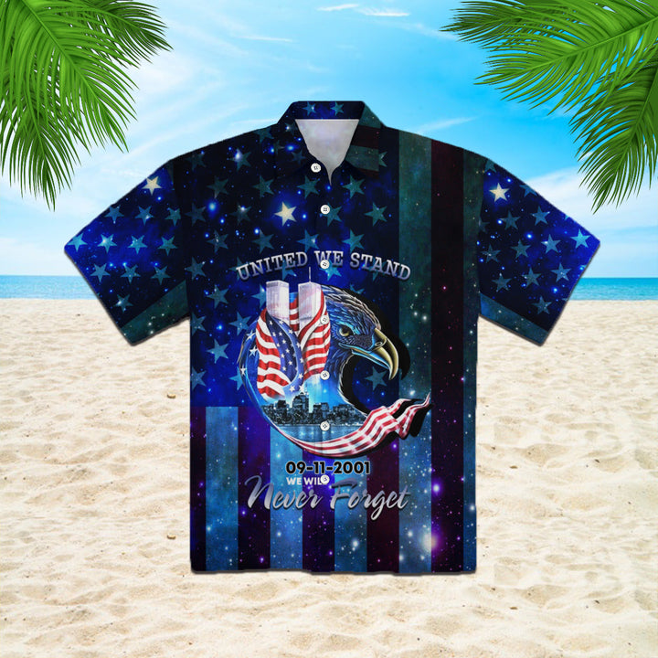 911 Never Forget United We Stand Hawaiian Shirt | For Men & Women | HW816-BehighStyle