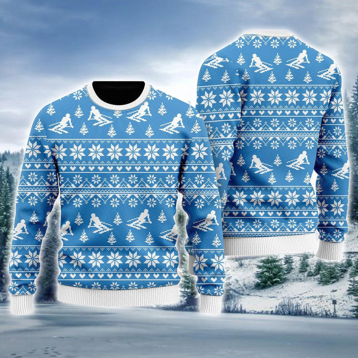 Xmas Sleigh It Ugly Sweater For Men & Women, Perfect Outfit For Christmas New Year Autumn Winter