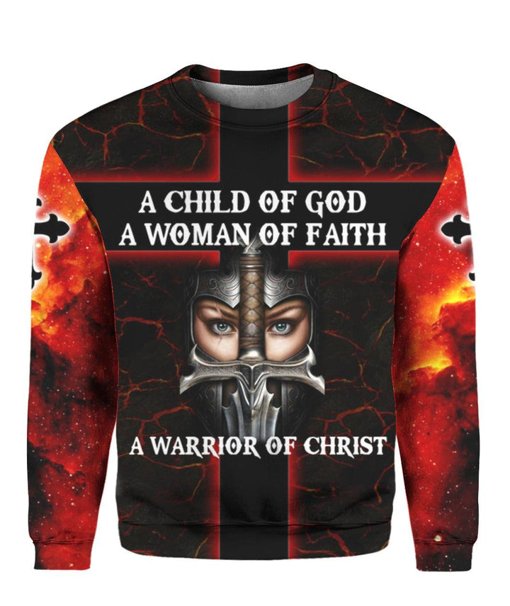 A Child Of God A Woman Of Faith 3D All Over Print | For Men & Women | Adult | HP1650-BehighStyle