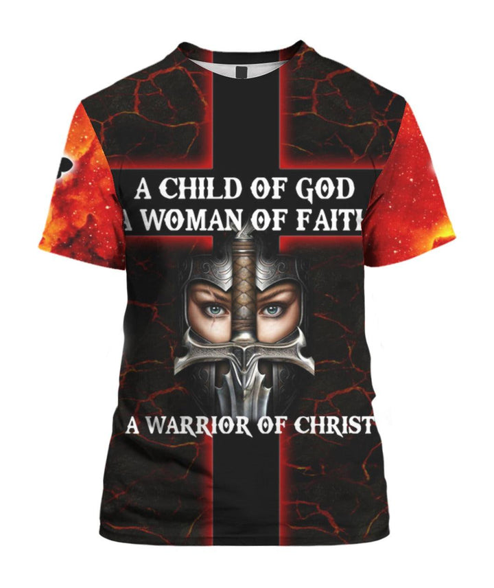 A Child Of God A Woman Of Faith 3D All Over Print | For Men & Women | Adult | HP1650-BehighStyle