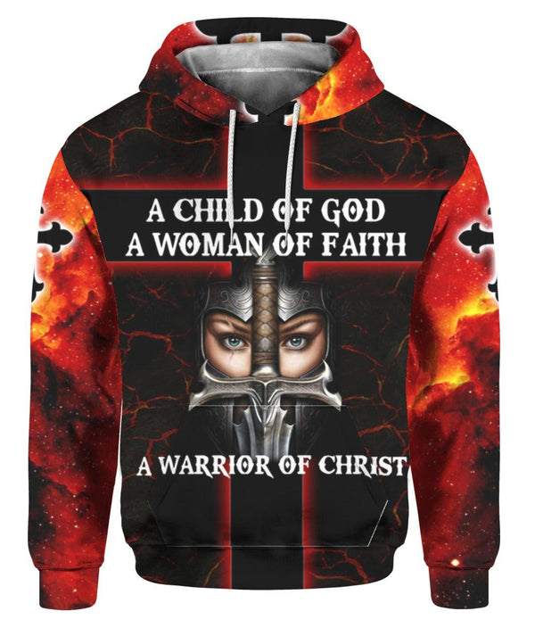 A Child Of God A Woman Of Faith 3D All Over Print | For Men & Women | Adult | HP1650-BehighStyle