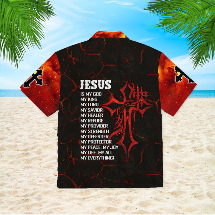 A Child Of God A Woman Of Faith 3D Hawaiian Shirt | For Men & Women | HW380-BehighStyle