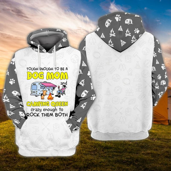 A Dog Mom Camping Queen 3D All Over Print | For Men & Women | Adult | HP1217-BehighStyle