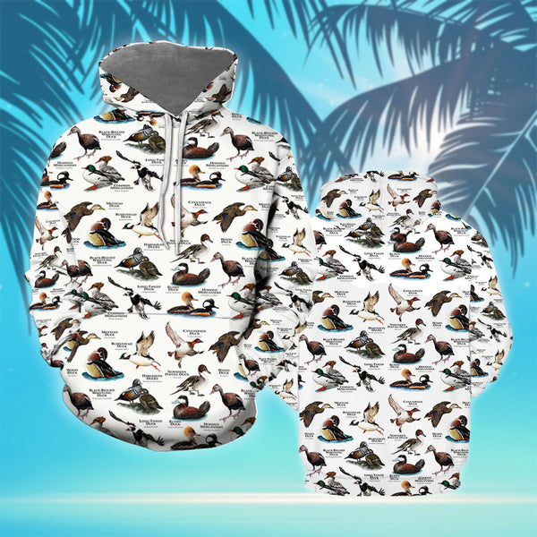 A Lot Of Ducks 3D All Over Print  | Adult |  HP1053