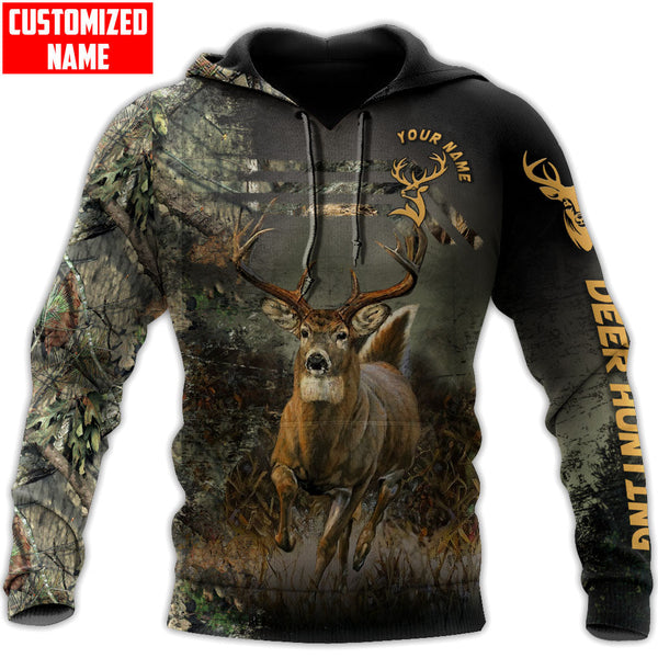Personalized Name Deer Hunting Camo Custom Name 3D All Over Print | Adult | CN359