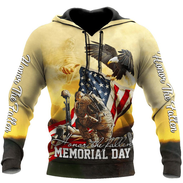 Honor The Fallen Memorial Day US Veteran 3D All Over Print | Adult | HP3236