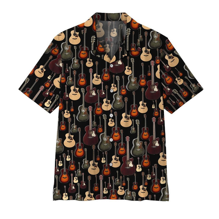 Acoustic Guitar Hawaiian Shirt | For Men & Women | Adult | HL1290-BehighStyle