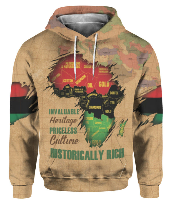 African Pride Of Invaluable Heritage 3D All Over Print  | For Men & Women | Adult |  HP1044
