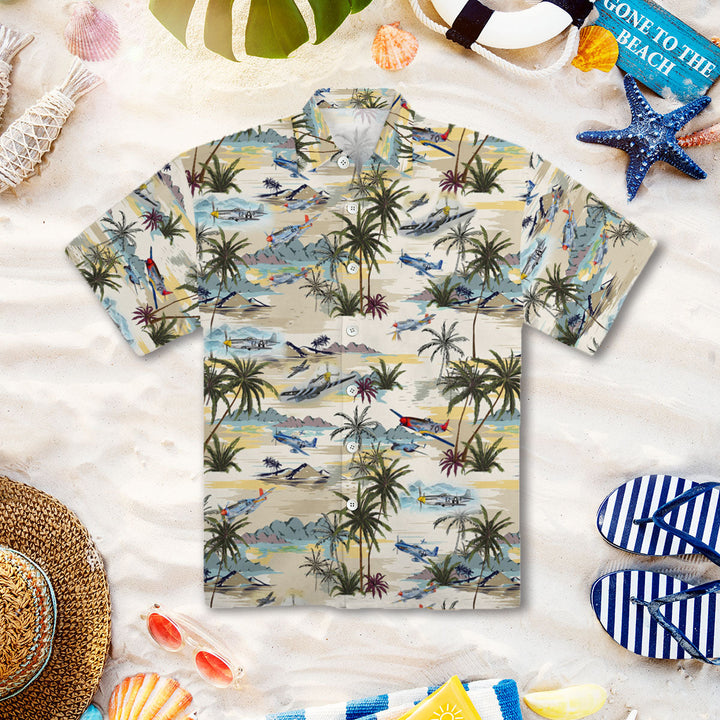 Aircraft Hawaiian Shirt | For Men & Women | HW1817-BehighStyle