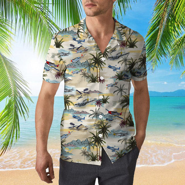 Aircraft Hawaiian Shirt | For Men & Women | HW1817-BehighStyle