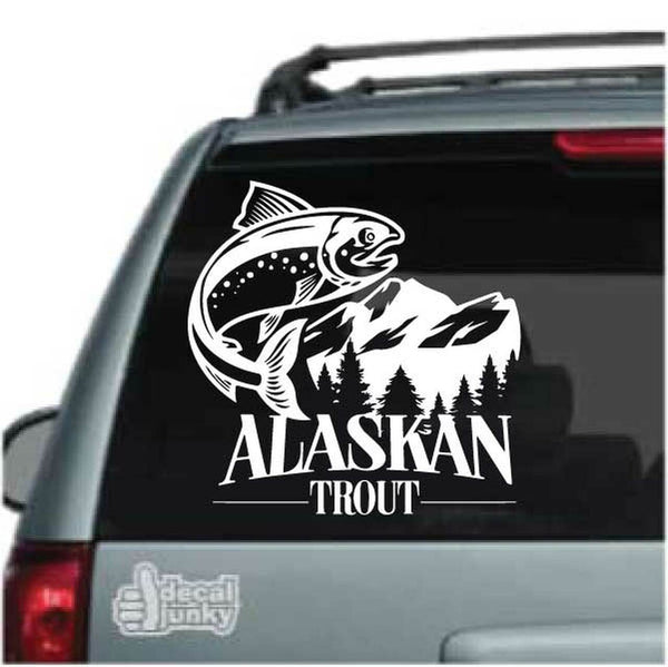 Alaskan Trout Car Decal Sticker | Waterproof | PVC Vinyl | CS1233-BehighStyle