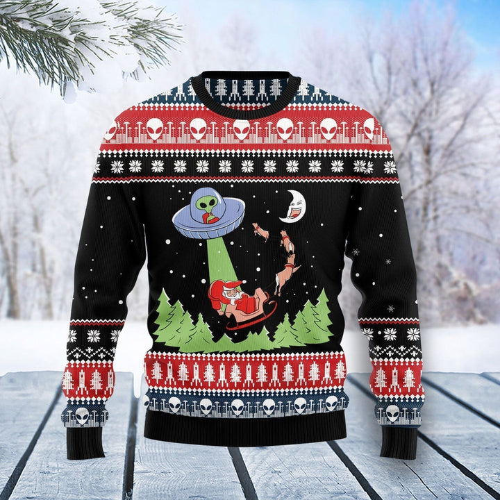 Alien Christmas Ugly Christmas Sweater | For Men & Women | Adult | US1595-BehighStyle