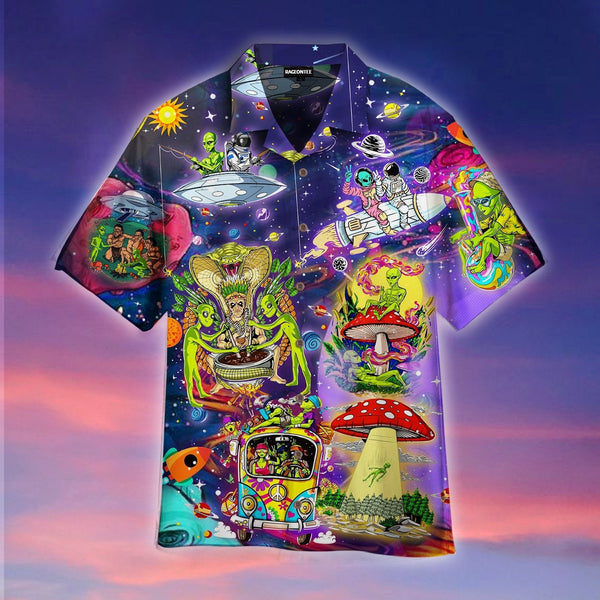 Alien Life In The Universe Hawaiian Shirt | For Men & Women | Adult | HW4515-BehighStyle