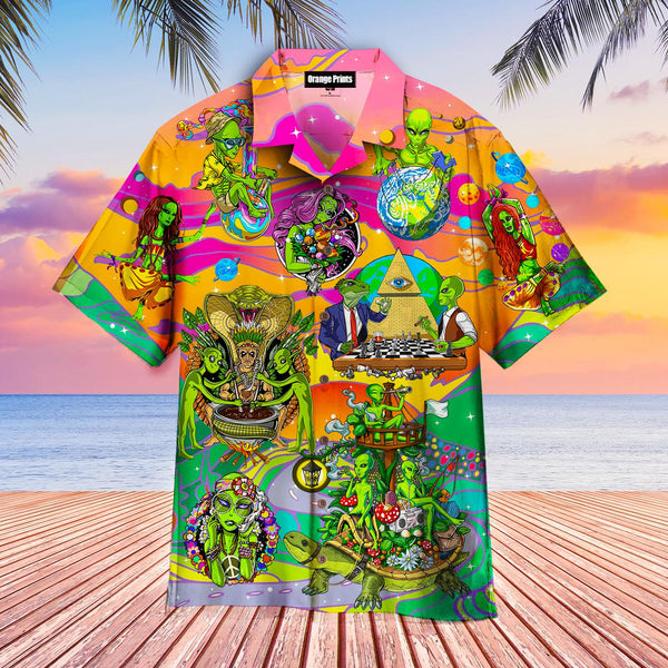 Alien Life in The Universe Hawaiian Shirt | For Men & Women | WT1495-BehighStyle