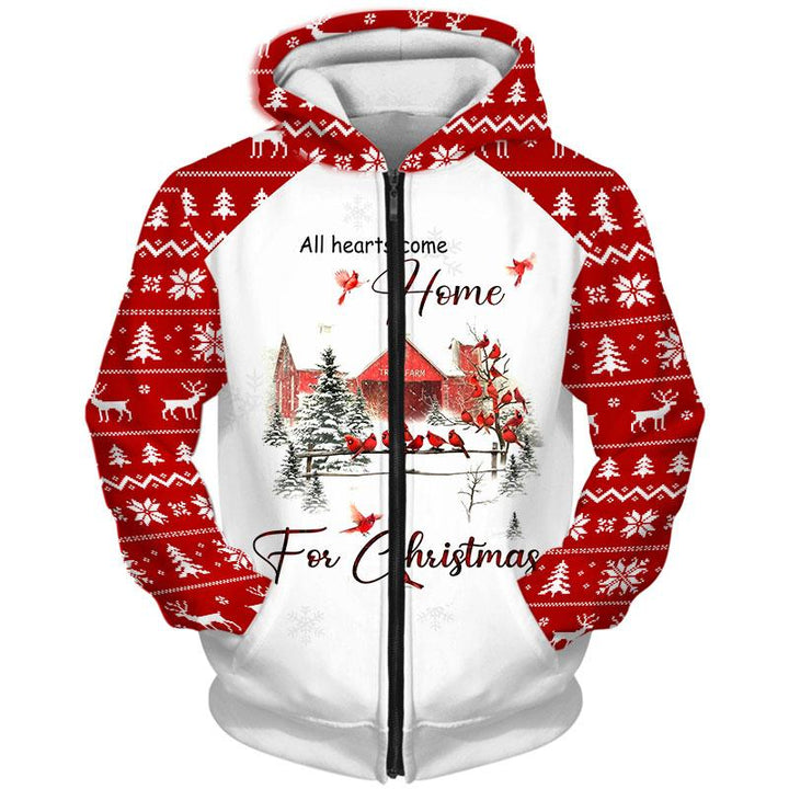 All Hearts Come Home For Christmas 3D All Over Print | For Men & Women | Adult | HO4928-BehighStyle