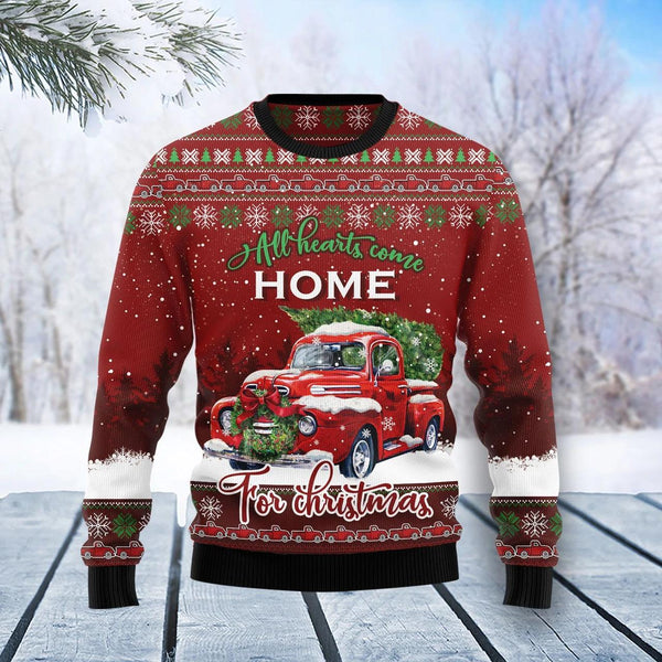 All Hearts Come Home Ugly Christmas Sweater | Adult | US1931