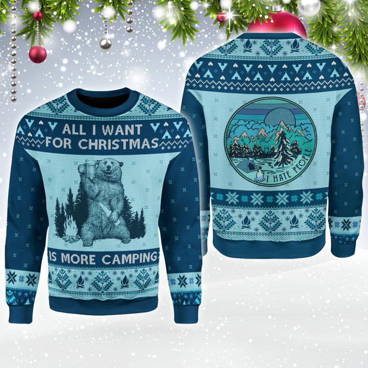 All I Want For Christmas Is More Camping 3D All Over Print | For Men & Women | Adult | HT3687-BehighStyle