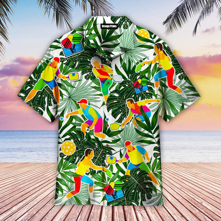 Aloha Pickleball Player Tropical Hawaiian Shirt | For Men & Women | HW2376-BehighStyle