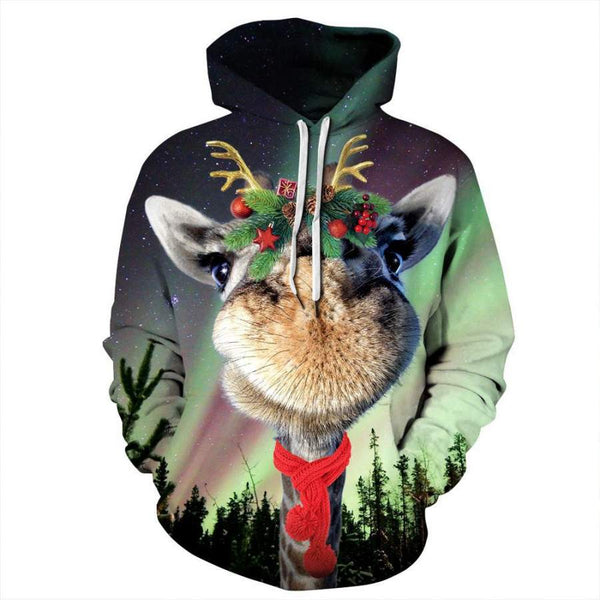 Alpaca Funny Christmas 3D All Over Print | Adult | HP2204