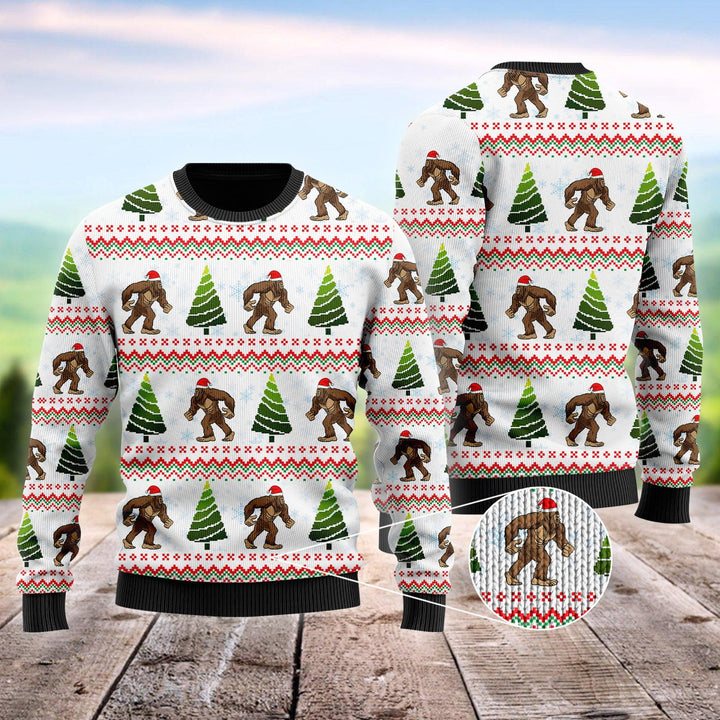 Amazing Bigfoot Ugly Christmas Sweater | For Men & Women | Adult | US1566-BehighStyle