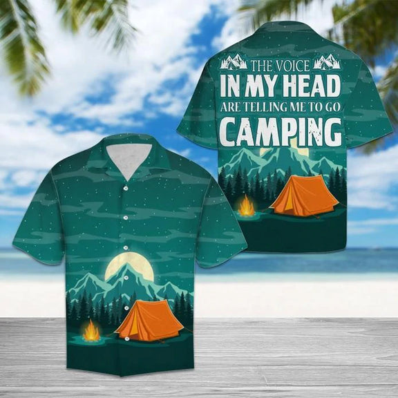 Amazing Camping Cool Design Aloha Hawaiian Shirt | For Men & Women | HW1081-BehighStyle