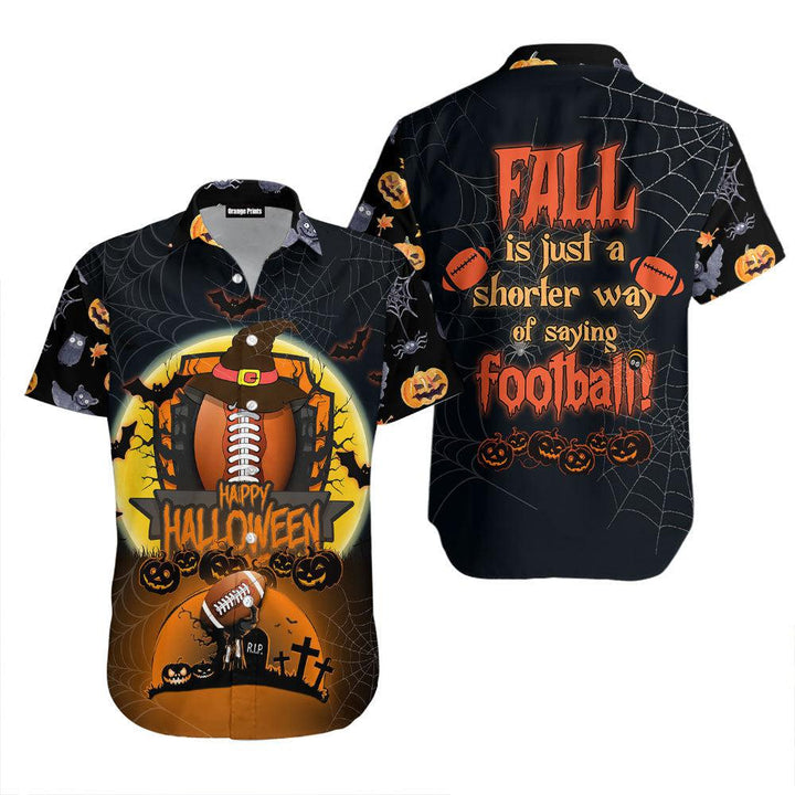 Amazing Football Halloween Hawaiian Shirt | For Men & Women | HW2655-BehighStyle