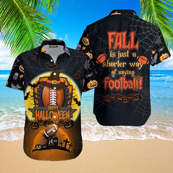 Amazing Football Halloween Hawaiian Shirt | For Men & Women | HW2655-BehighStyle