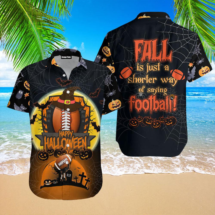 Amazing Football Halloween Hawaiian Shirt | For Men & Women | HW2655-BehighStyle