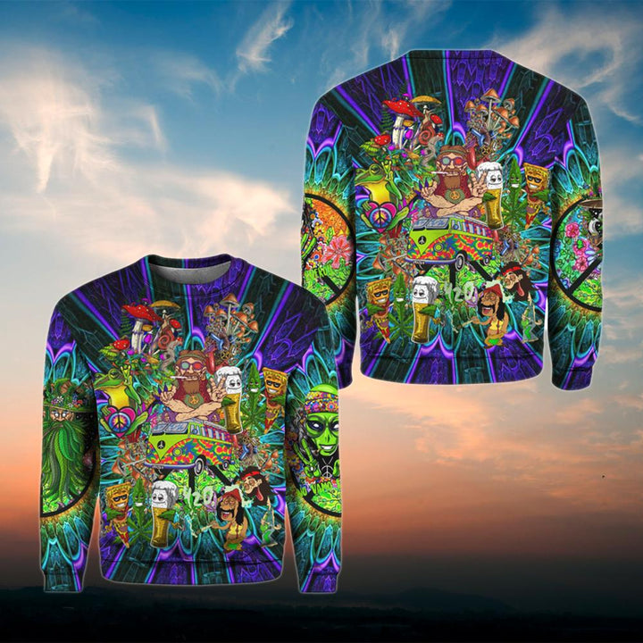 Amazing Hippie 3D All Over Print | For Men & Women | Adult | HP1616-BehighStyle