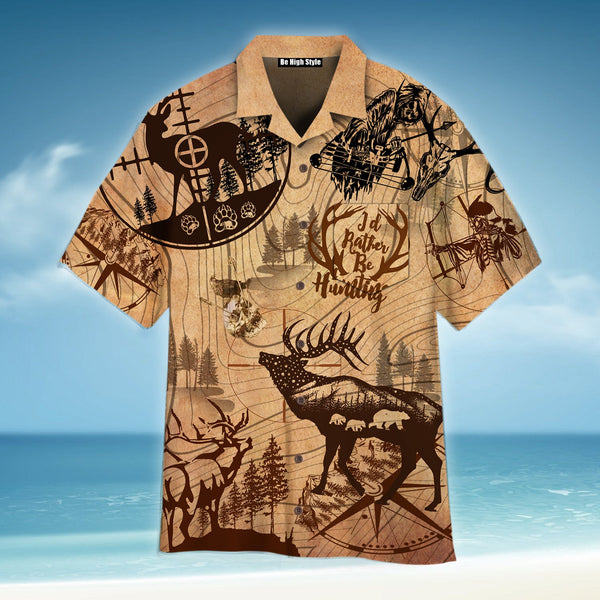 Amazing Hunting Deer Aloha Hawaiian Shirt With Pocket| SP1032