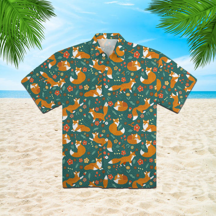 Amazing Jungle Foxes Hawaiian Shirt | For Men & Women | HW1117-BehighStyle